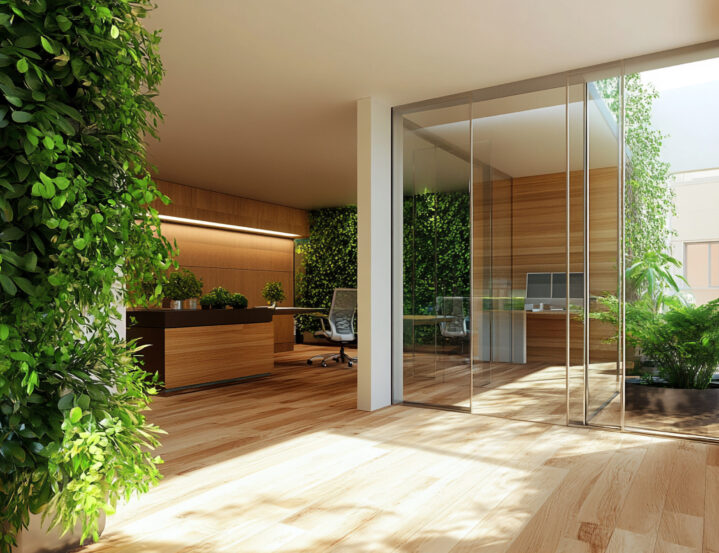 Stakleni zidovi i vrata za elegantan i funkcionalan prostor.